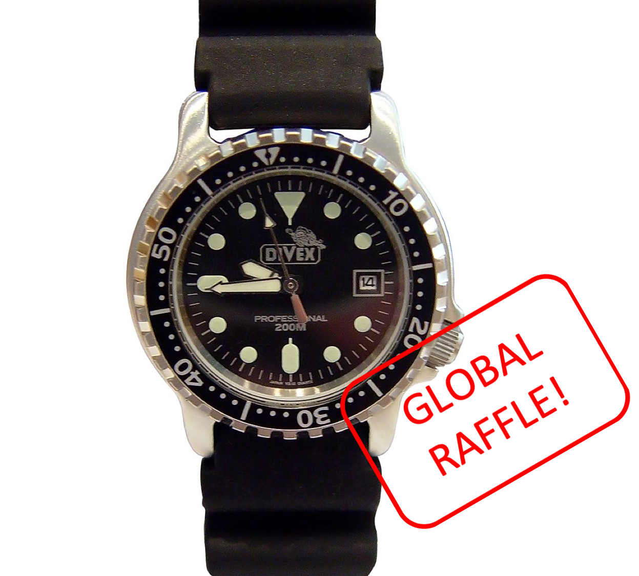 RAFFLE ITEM: Divex Ladies' Professional 200 Watch