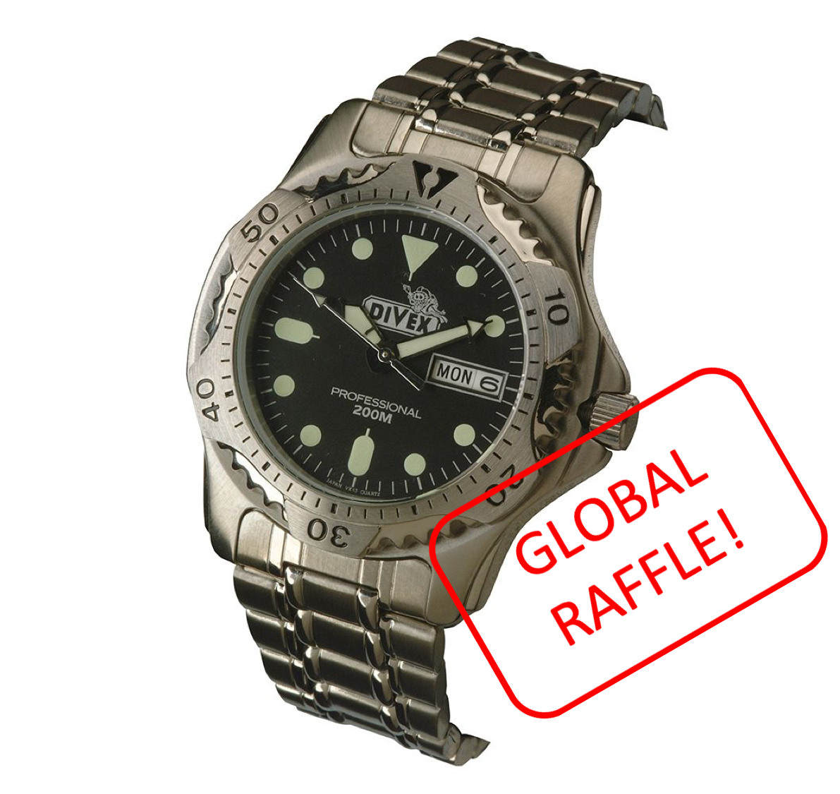 RAFFLE ITEM: Divex Submariner 200 Watch