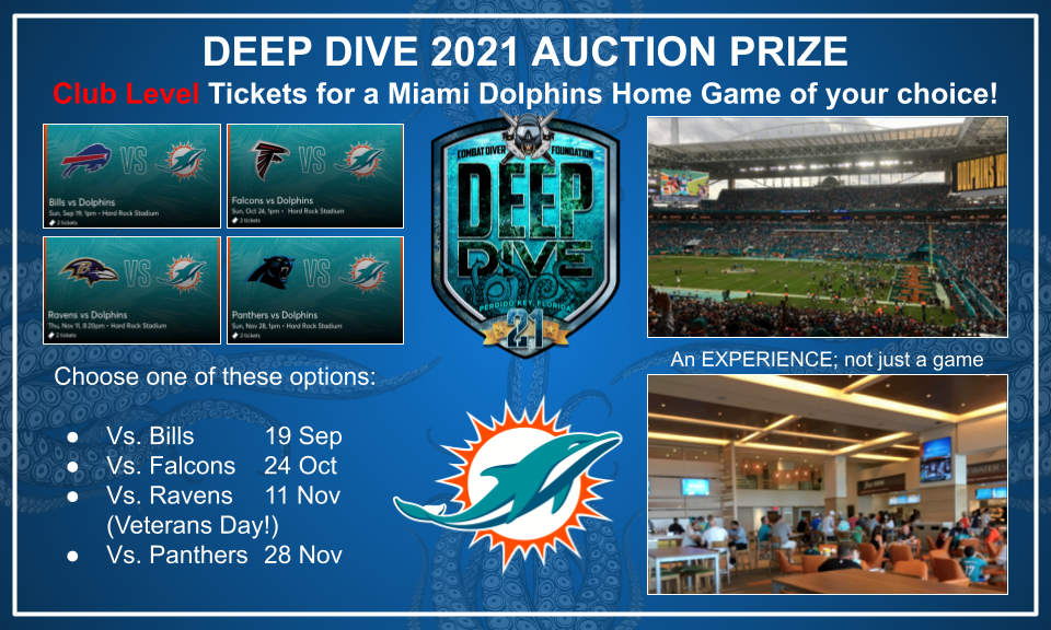 Miami Dolphins Tickets (CLUB LEVEL)