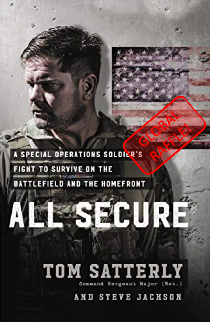 RAFFLE ITEM: Signed copy of "All Secure" by CSM Tom Satterly - image 1